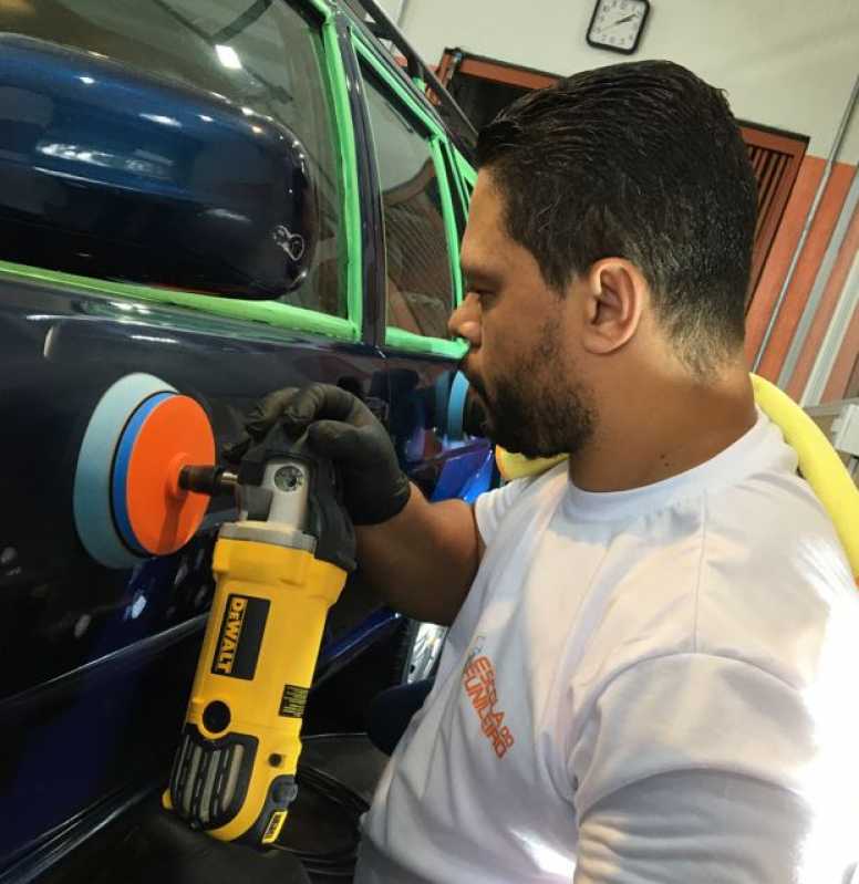 Curso Polimento Técnico Automotivo Preço São Caetano do Sul - Curso Presencial de Polimento Técnico